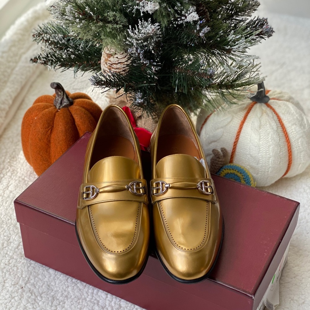 Bally Dealla Moccasin in Old Gold